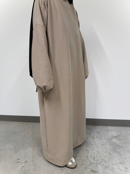 Essential Cozy Abaya – Beige