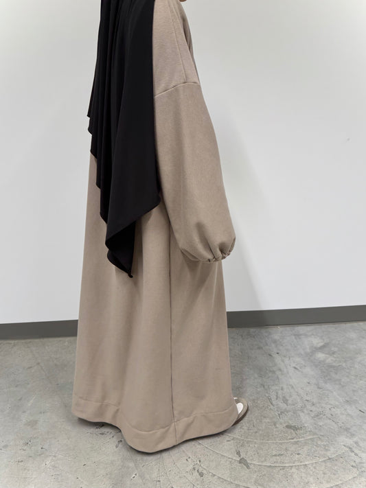 Essential Cozy Abaya – Beige