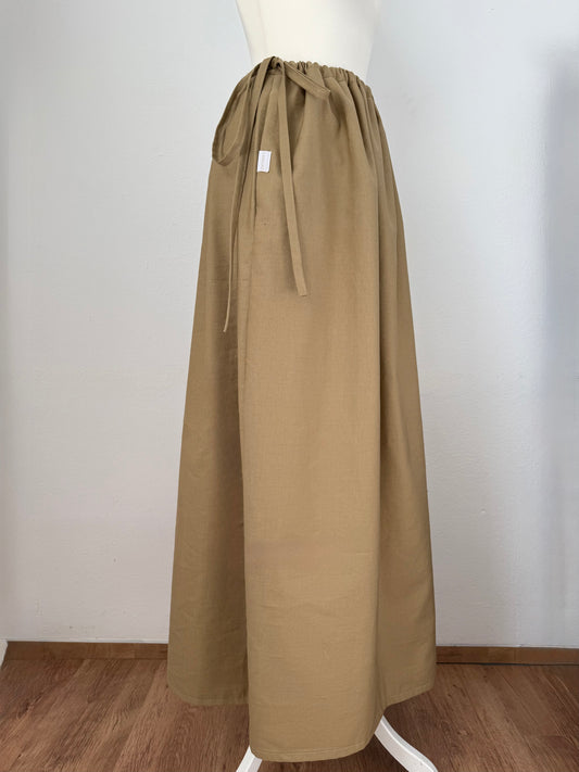 Cotton Skirt - Soft Earth